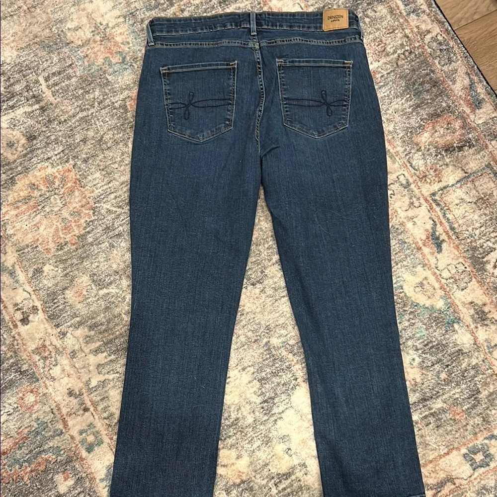 Denizen from Levi's Blue Straight Leg Jeans mid-rise. Great condition - Picture 2 of 9